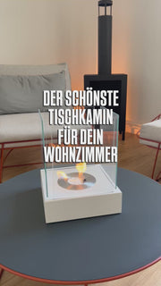 Tischkamin Luma260 – Bioethanol Tischfeuer mit 2 kW Zusatzwärme