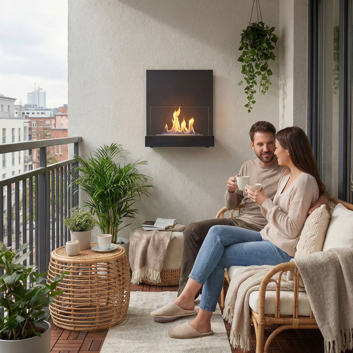 Wandkamin Wall – Ansicht 4